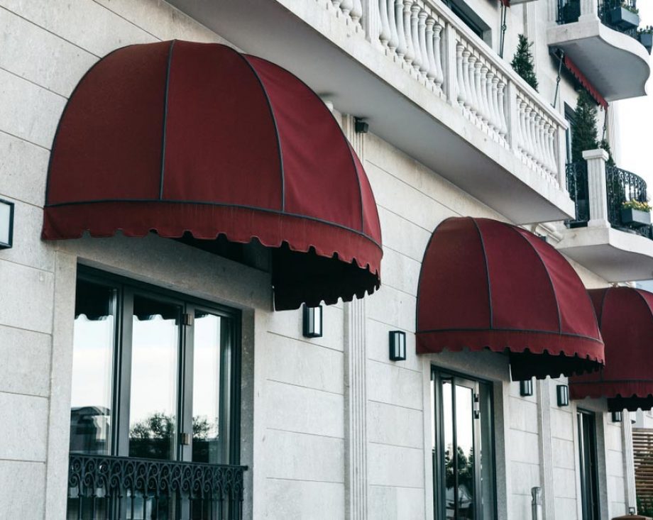 Red Awnings — Door & Window Furnishings in Lismore