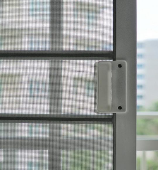 Open Flyscreen Door — Door & Window Furnishings in the Northern Rivers
